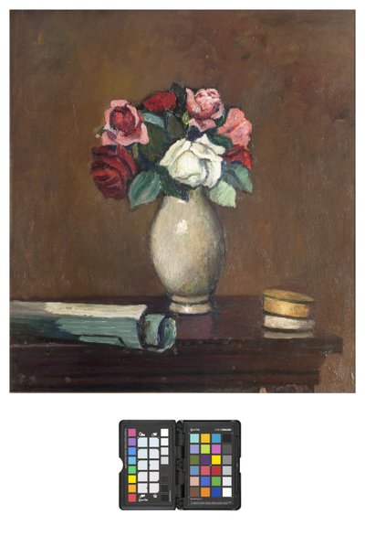 Vase de roses, 1931 - Pietro Marussig
