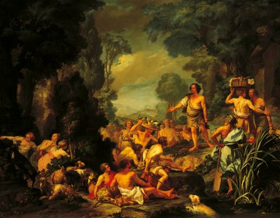 Frugoni en Arcadie, vers 1760 - Pietro Melchiorre Ferrari