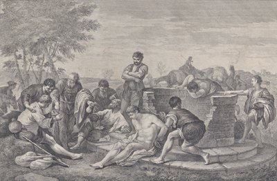 Joseph vendu en esclavage par ses frères, qui s