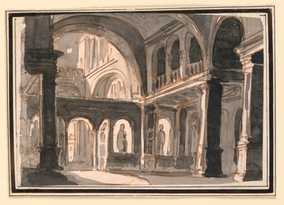 Décor de scène, intérieur d