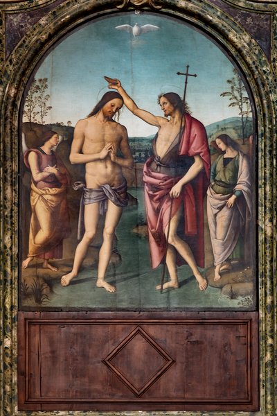 Baptême du Christ - Pietro Perugino