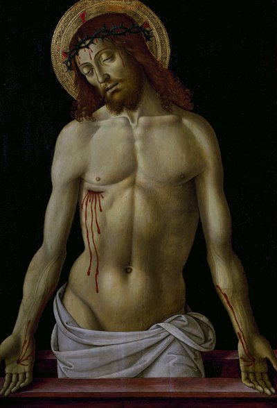 Christ en Pietà (détail) - Pietro Perugino