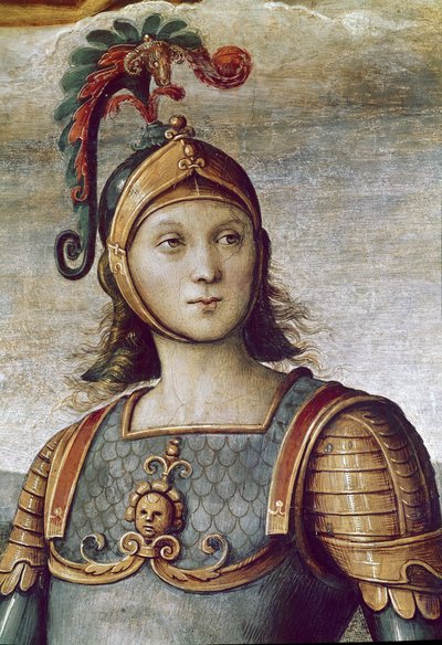 Horatius Cocles, détail de Force et Tempérance - Pietro Perugino