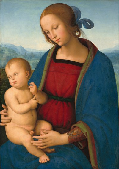 Madone et Enfant - Pietro Perugino