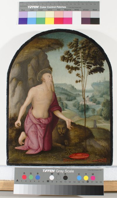 Saint Jérôme dans le désert, vers 1510-15 - Pietro Perugino