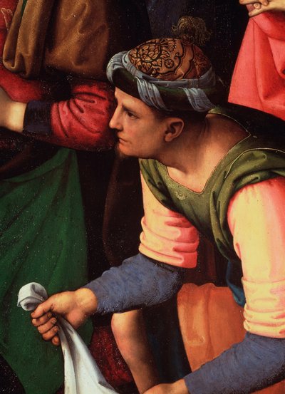 La Déposition ou Lamentation sur la mort du Christ (détail) - Pietro Perugino