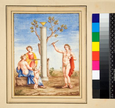 Une scène de sacrifice - Pietro Santi Bartoli