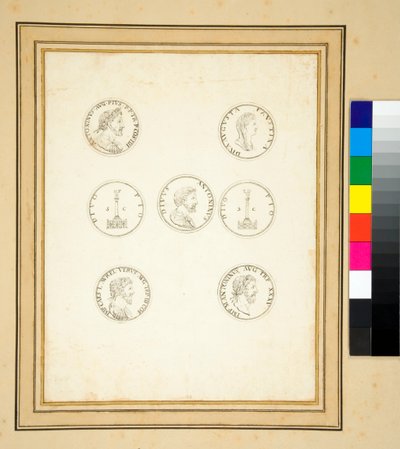 Pièces montrant la colonne d