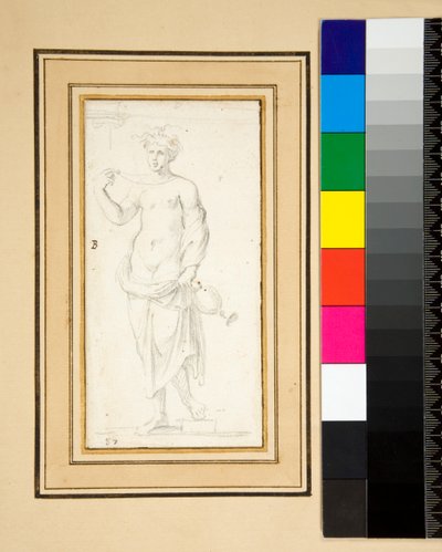Figure féminine avec un vase - Pietro Santi Bartoli