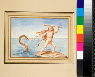 Scène du Vatican Virgile - Pietro Santi Bartoli