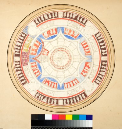 Volta di Giove dans la Domus Aurea - Pietro Santi Bartoli