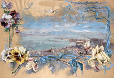 Vue de Naples à travers des pensées - Pietro Scoppetta