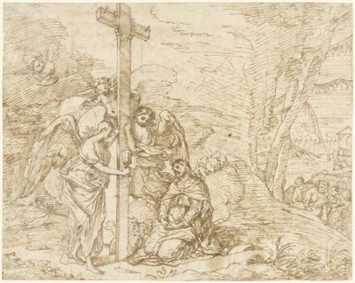 Christ dans le jardin de Gethsémani - Pietro Testa (possibly)