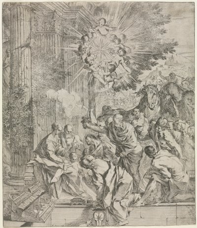 Adoration des mages - Pietro Testa