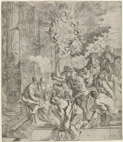 Adoration des Mages, 1636-1638 - Pietro Testa
