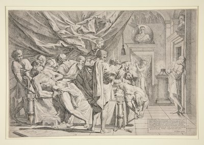 Mort de Caton - Pietro Testa
