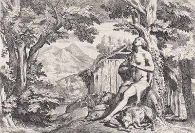 Le fils prodigue parmi les porcs, d