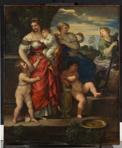 Foi, Espérance et Charité, c.1640 - Pietro da Cortona