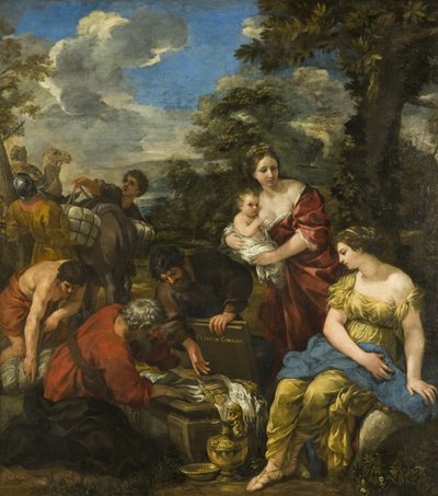Laban cherchant ses idoles - Pietro da Cortona