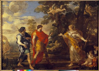 Vénus en chasseresse apparaît à Énée - Pietro da Cortona