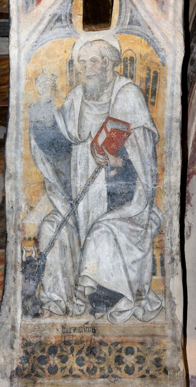 Saint Bernard de Clairvaux, abbé - Pietro da (15th century) Saluzzo