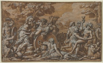 Bacchanale, 1600s - Pietro da Cortona