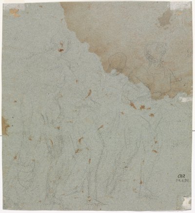 Esquisse pour Lot et ses filles, 1600s - Pietro da Cortona