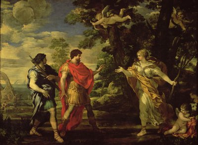 Vénus apparaissant à Énée en chasseresse, c.1635 - Pietro da Cortona