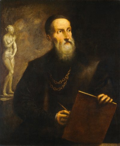 Portrait imaginaire de Titien - Pietro della Vecchia