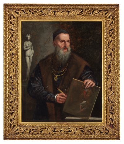 Portrait imaginaire de Titien - Pietro della Vecchia