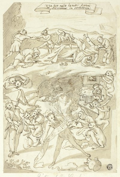La Tentation de Saint Antoine - Pietro della Vecchia