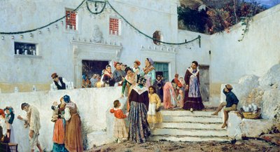 Jour de fête, par Pio Joris (1843-1921) - Pio Joris