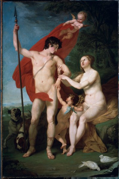 Vénus et Adonis - Piotr Ivanovich Sokolov