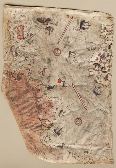 La carte du monde de Piri Reis, 1513 - Piri Reis