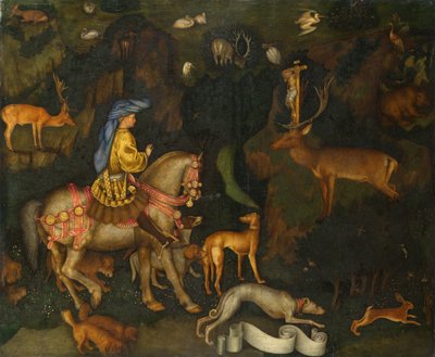 La Vision de Saint Eustache - Antonio Pisanello