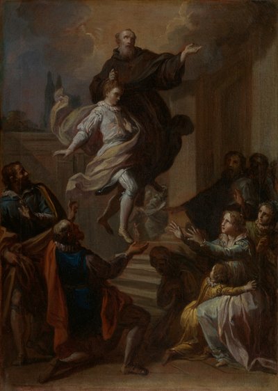 Un miracle de Saint Joseph de Cupertino, 1750 - Placido Costanzi