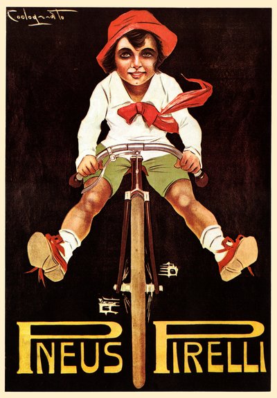 Publicité pour les pneus Pirelli - Plinio Codognato