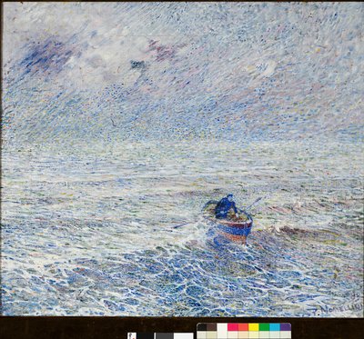 Mer de Gênes, 1891 - Plinio Nomellini