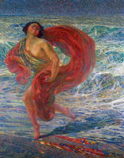 Isadora Duncan. Gioia tirrena, 1914 - Plinio Nomellini