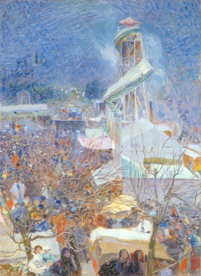 Messe à Pietrasanta - Plinio Nomellini