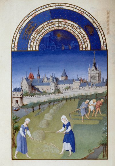 Juin : foin. À l