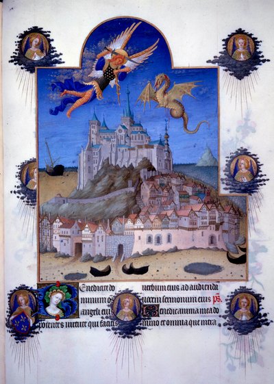 Vue du Mont Saint Michel : l