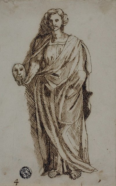 Melpomène - Polidoro da Caravaggio