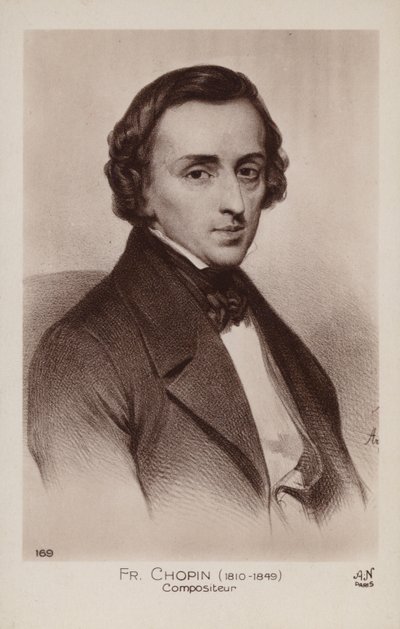 Frédéric Chopin, compositeur et pianiste polonais (1810-1849) - Polish School