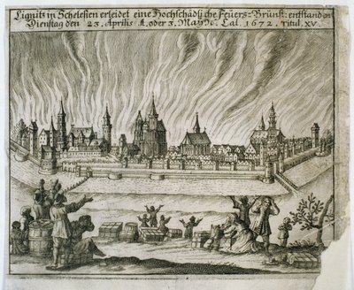 Légende du Feu des Deux, 1672 - Polish School