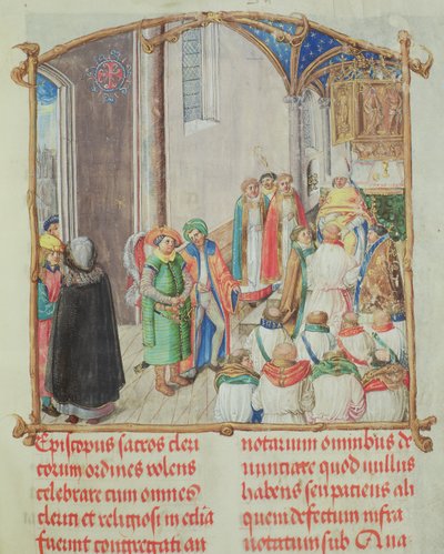 Ordination au sacerdoce du Pontifical de l
