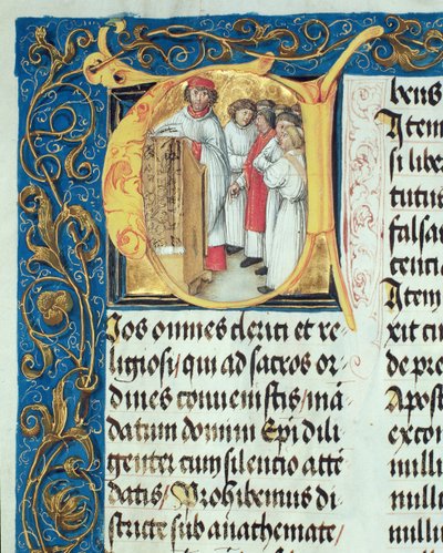 Ordination des séminaristes au sacerdoce du Pontifical de l