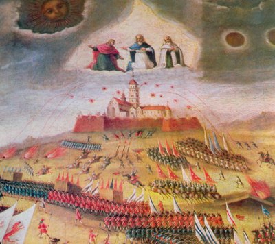 Le siège suédois du monastère de Jasna Gora en 1655 - Polish School