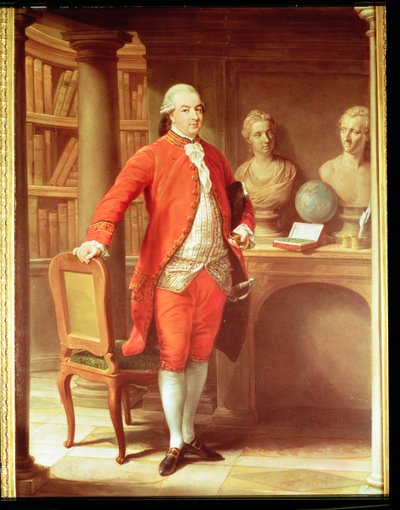 Portrait de Sir Thomas Gascoigne, 8ème Baronet - Pompeo Girolamo Batoni