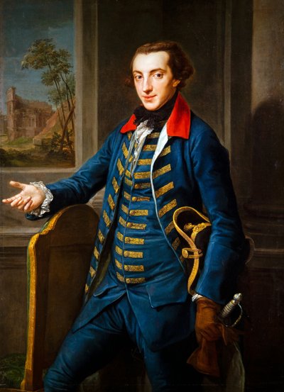 Portrait de William Weddell - Pompeo Girolamo Batoni